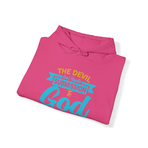 The Devil Can't Handle Submission To God - Unisex Hoodie