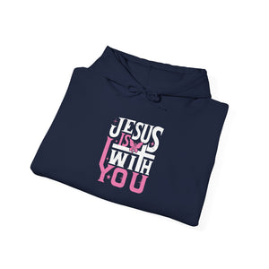 Jesus Is With You - Unisex Heavy Blend™ Hooded Sweatshirt