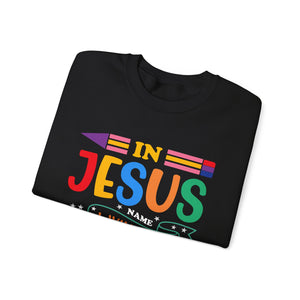 In Jesus I Will Pass all My Classes - Unisex Heavy Blend™ Crewneck Sweatshirt