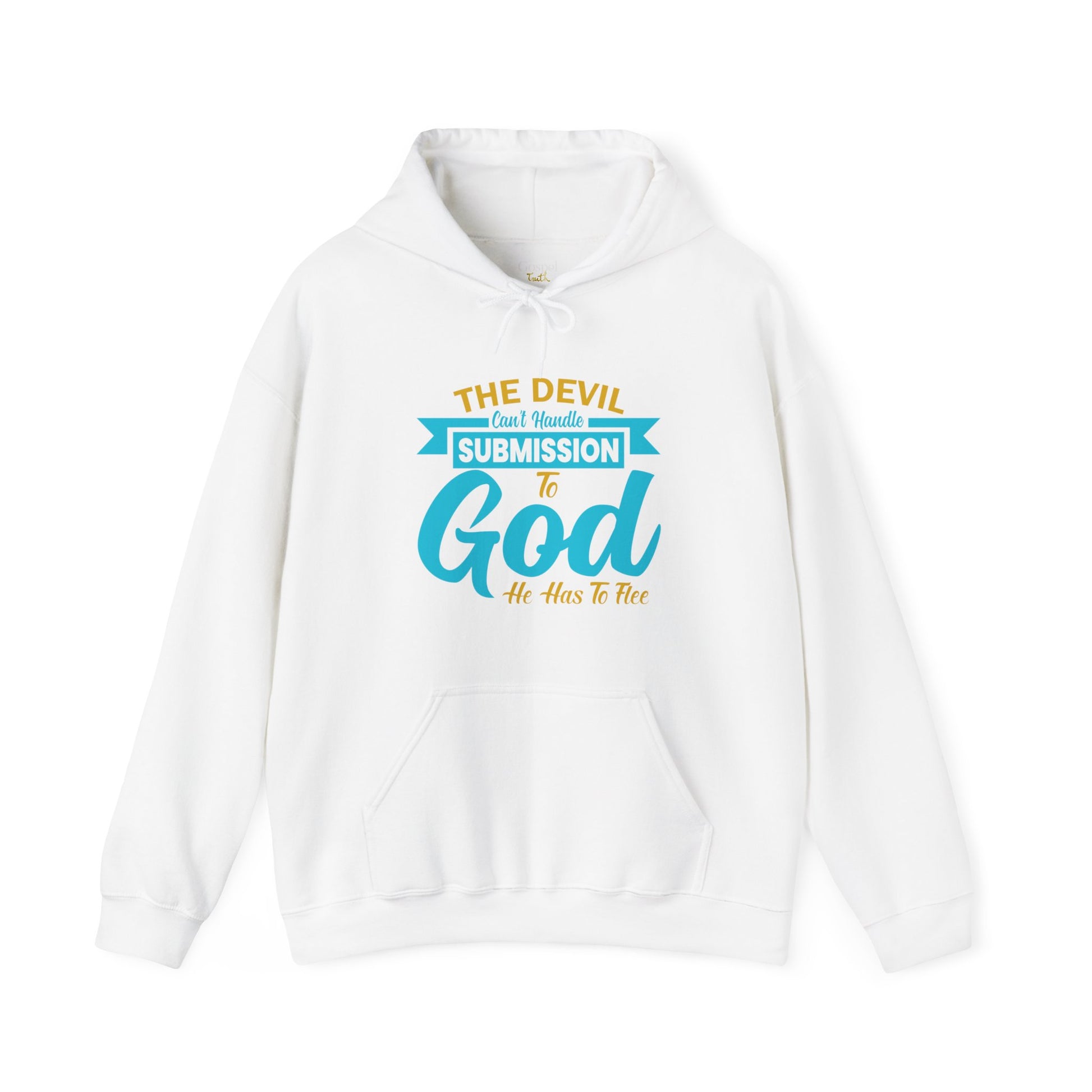 The Devil Can't Handle Submission To God - Unisex Hoodie