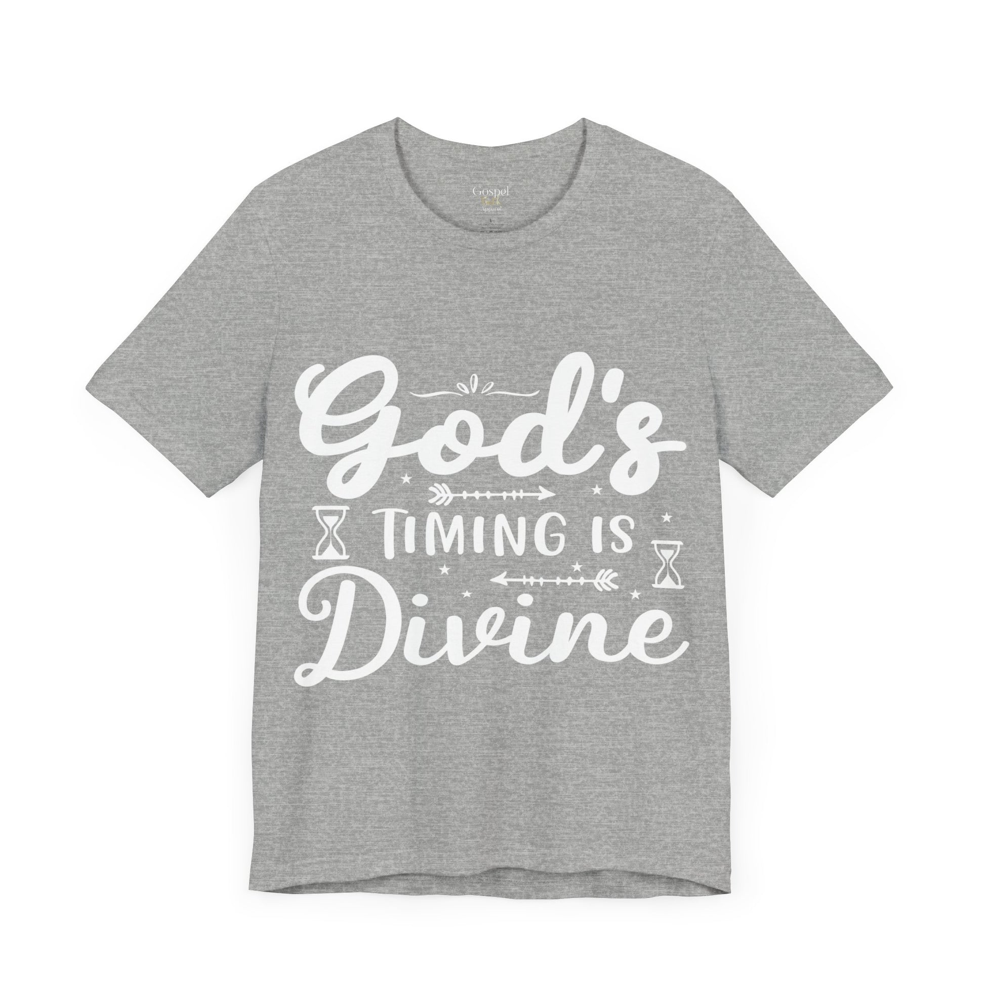 God's Timing Is Divine - Unisex Tee