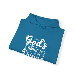 God's Timing Is Divine - Unisex Hoodie