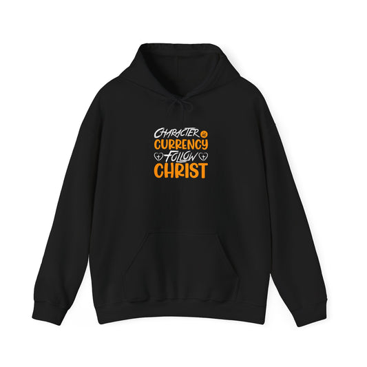 Character Currency Follow Christ - Unisex Heavy Blend™ Hooded Sweatshirt