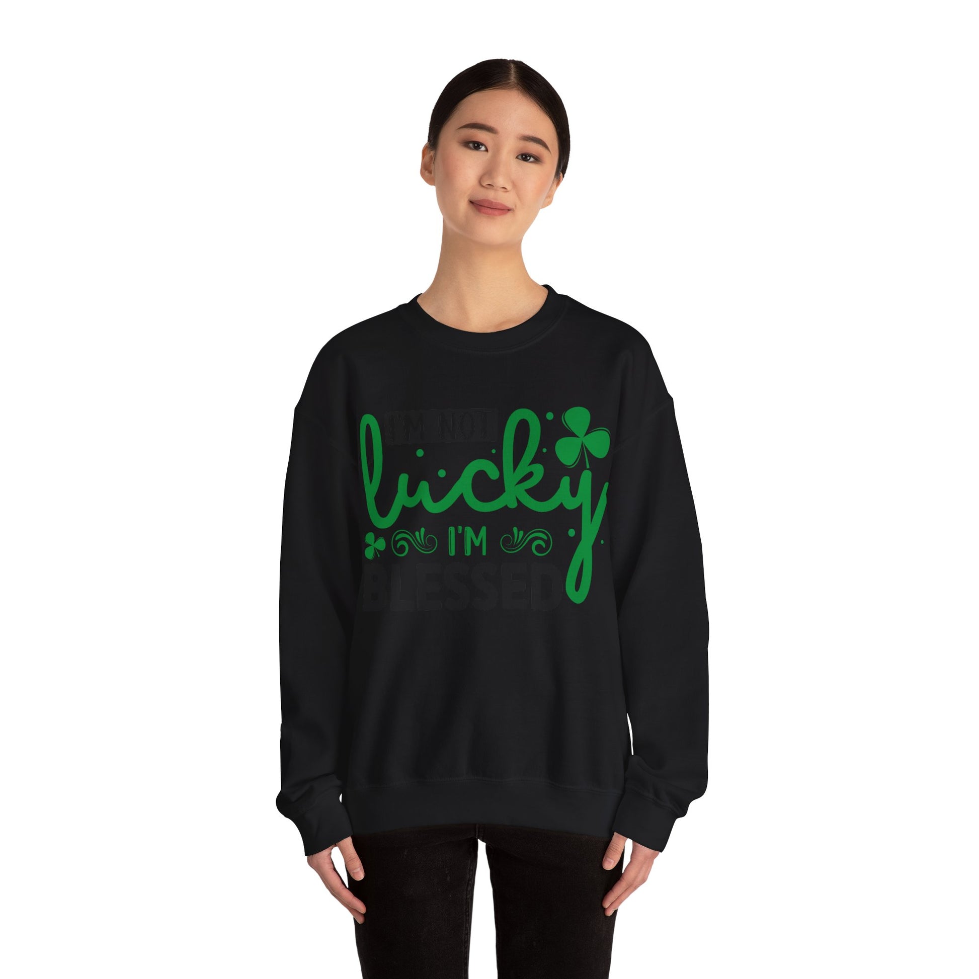 I'm Not Lucky I'm Blessed - Crewneck Sweatshirt