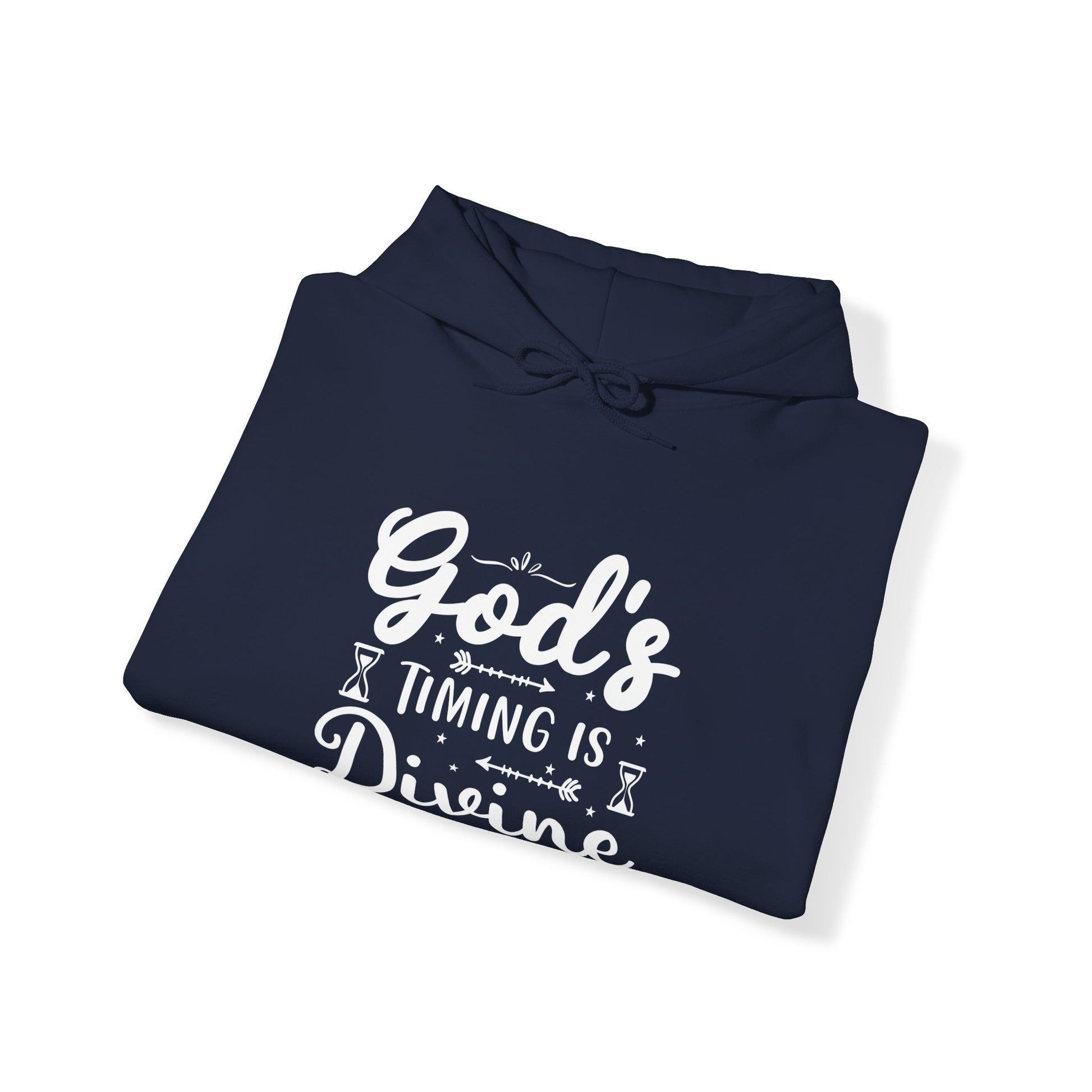 God's Timing Is Divine - Unisex Hoodie