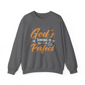 God's Timing Is Perfect - Crewneck Sweatshirt