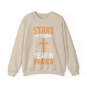 Start Your Year In Prayer - Crewneck Sweatshirt