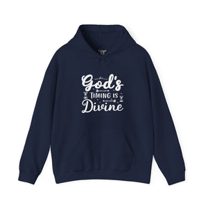 God's Timing Is Divine - Unisex Hoodie