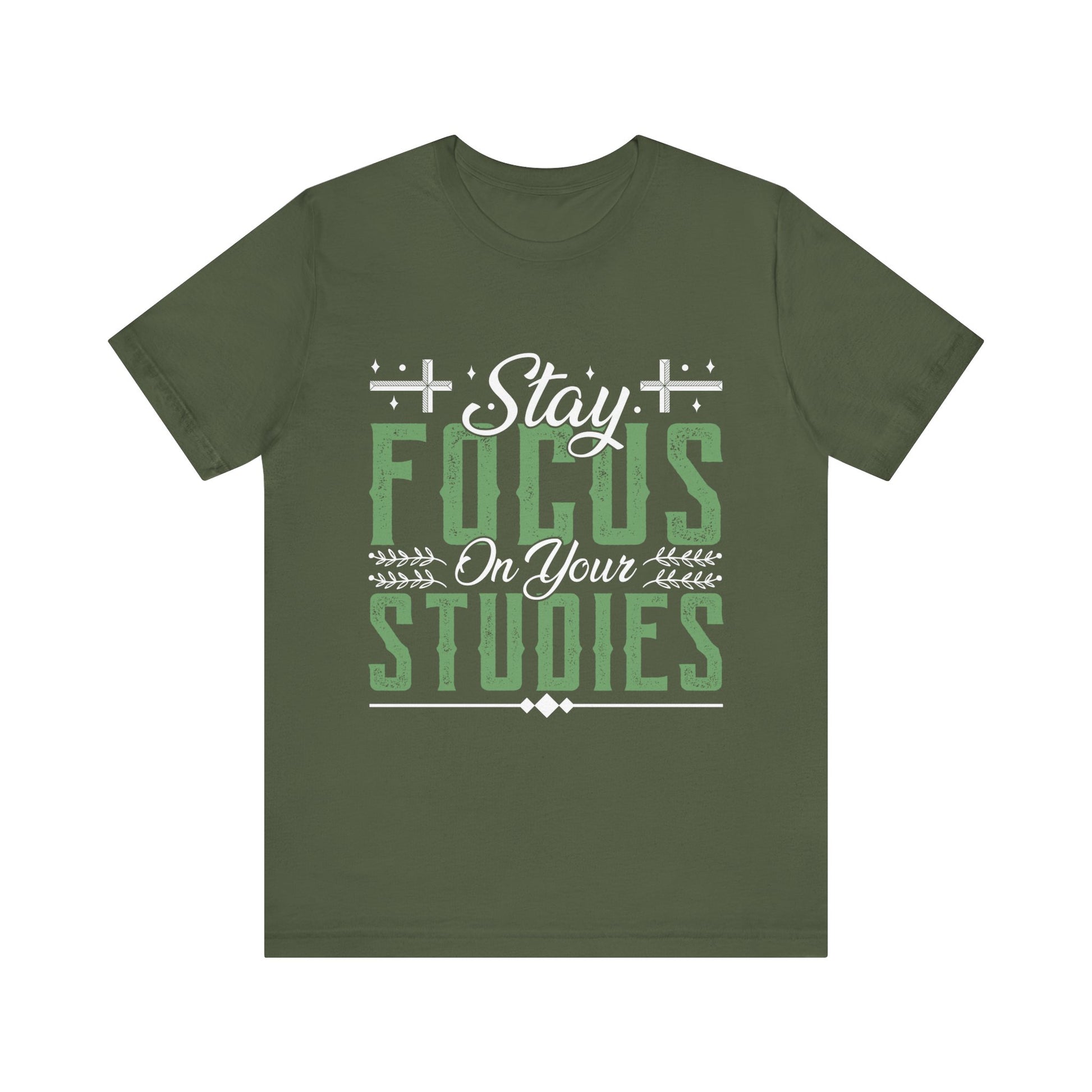 Stay Focused On Your Studies - Unisex Jersey Short Sleeve Tee