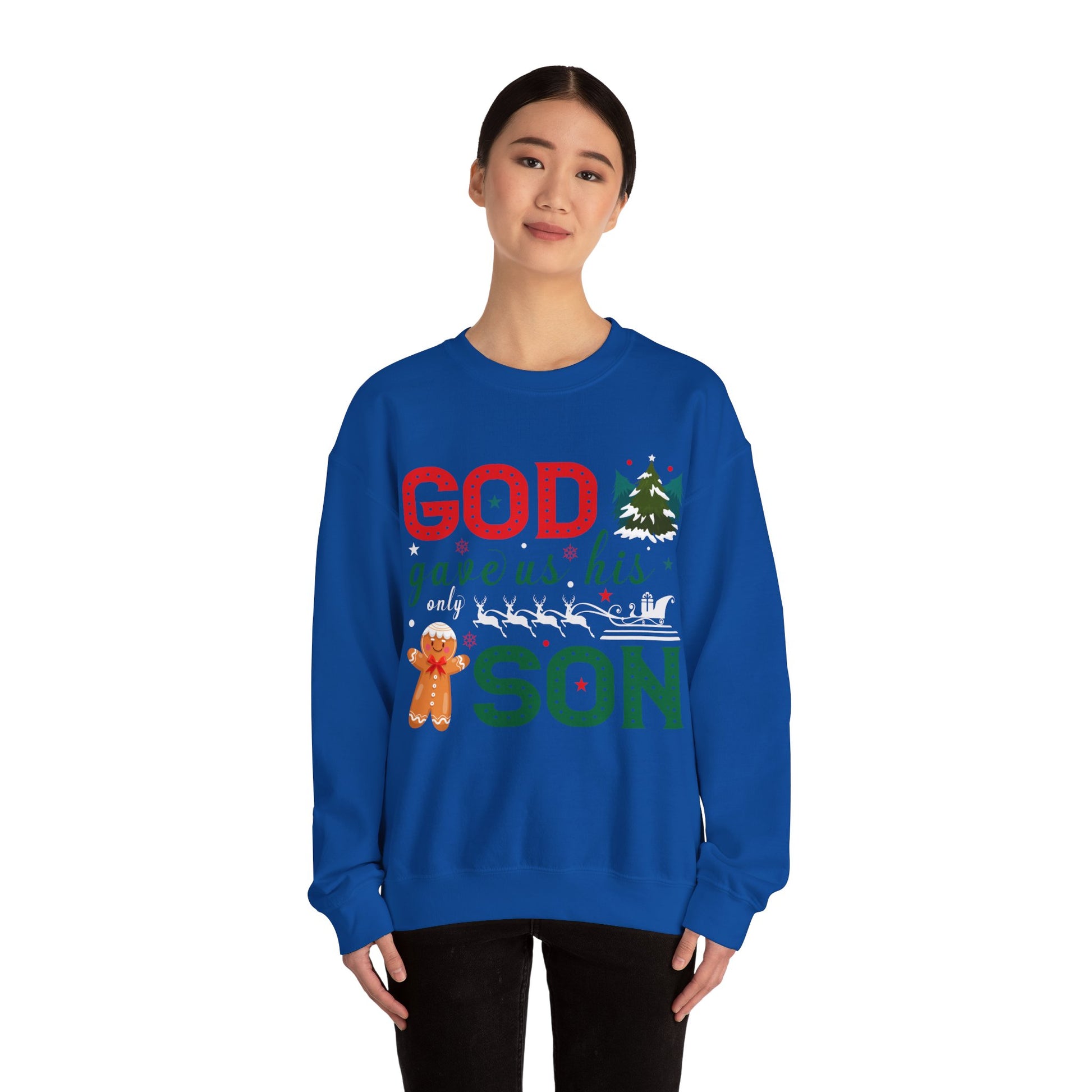 God Gave Us His Only Son - Crewneck Sweatshirt