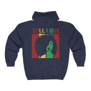 Still I Rise - Unisex Heavy Blend™ Full Zip Hooded Sweatshirt