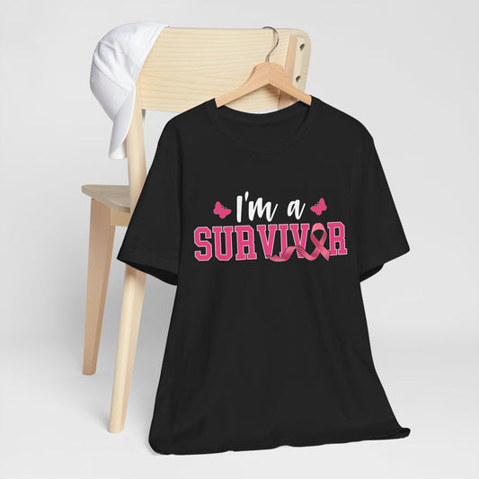 I'm a Survivor - Unisex Jersey Short Sleeve Tee