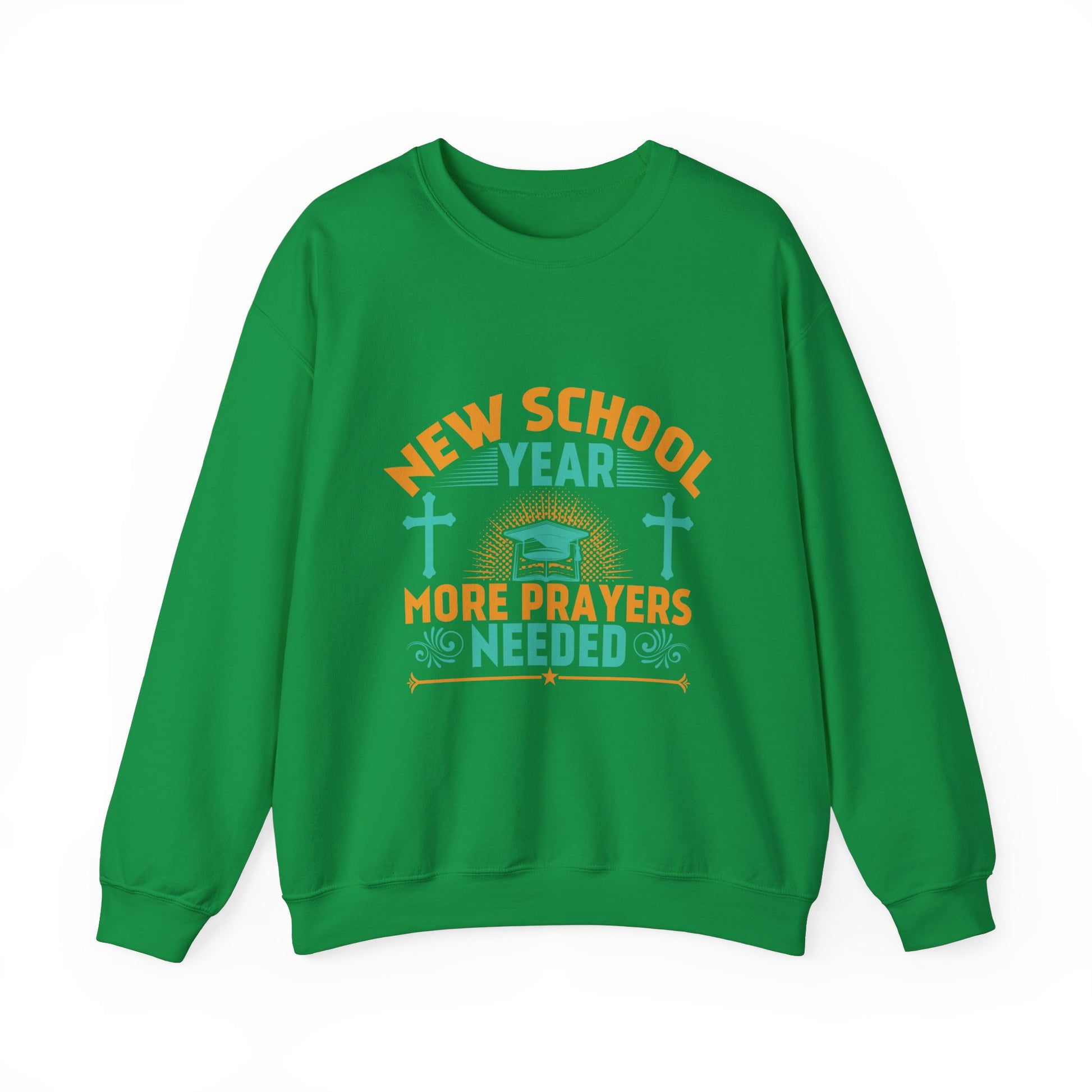 New School Year, More Prayer Needed - Unisex Heavy Blend™ Crewneck Sweatshirt