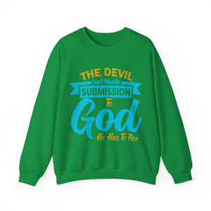 The Devil Can't Handle Submission To God - Sweatshirt