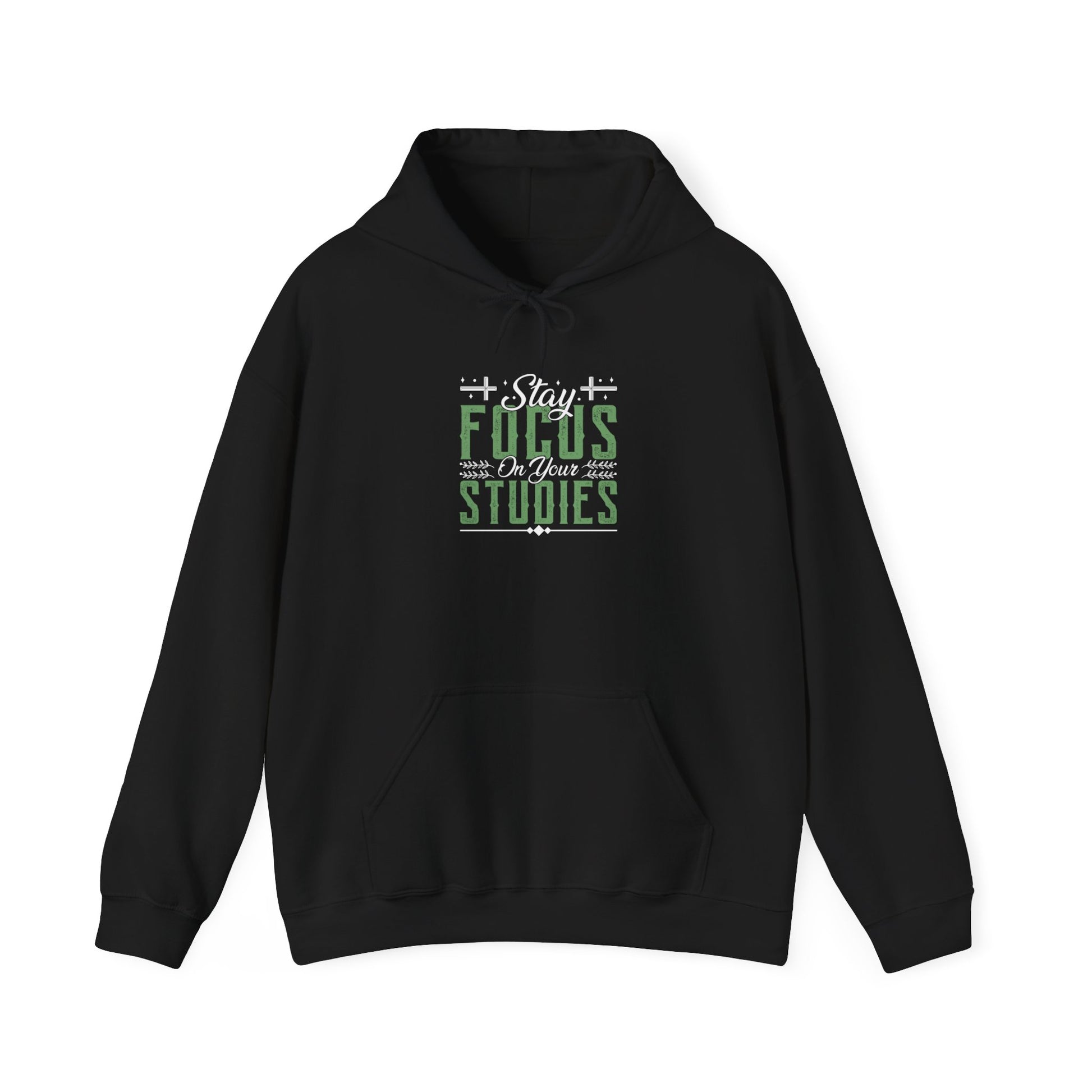 Stay Focused On Your Studies - Unisex Heavy Blend™ Hooded Sweatshirt