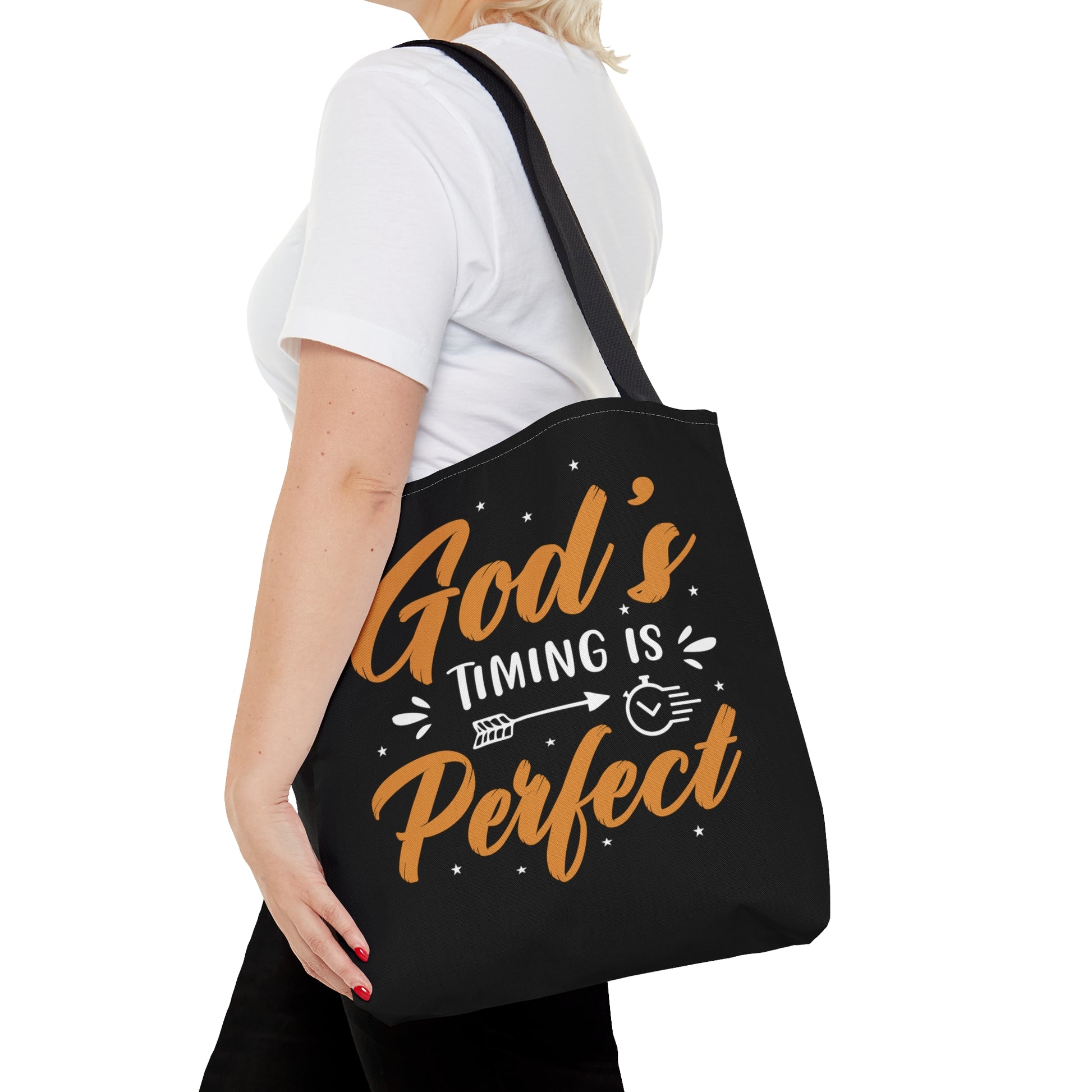 God's Timing Is Perfect - Tote Bag