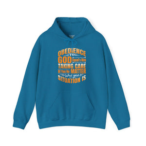 Obedience To God, Equals Him Taking Care Of You - Unisex Hoodie