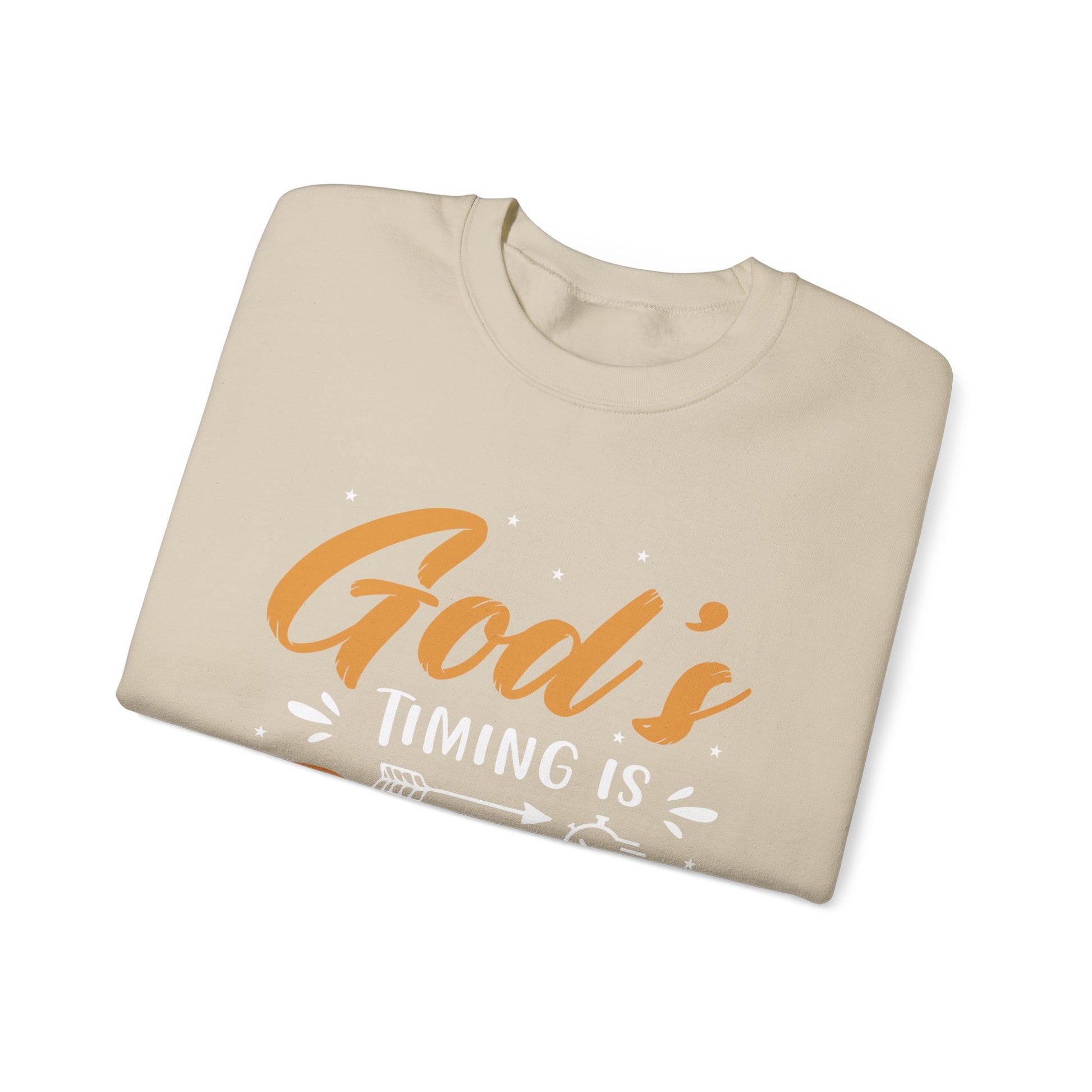 God's Timing Is Perfect - Crewneck Sweatshirt