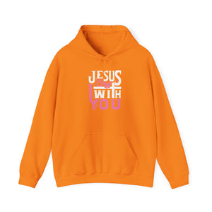 Jesus Is With You - Unisex Heavy Blend™ Hooded Sweatshirt