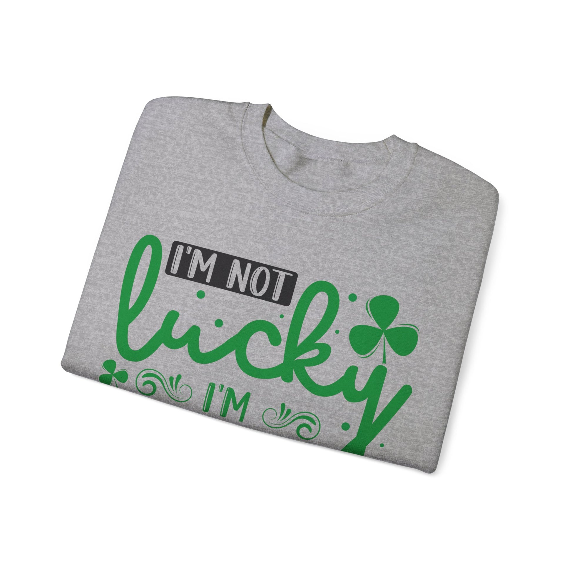 I'm Not Lucky I'm Blessed - Crewneck Sweatshirt