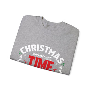 Christmas time Brings The World Together - Crewneck Sweatshirt