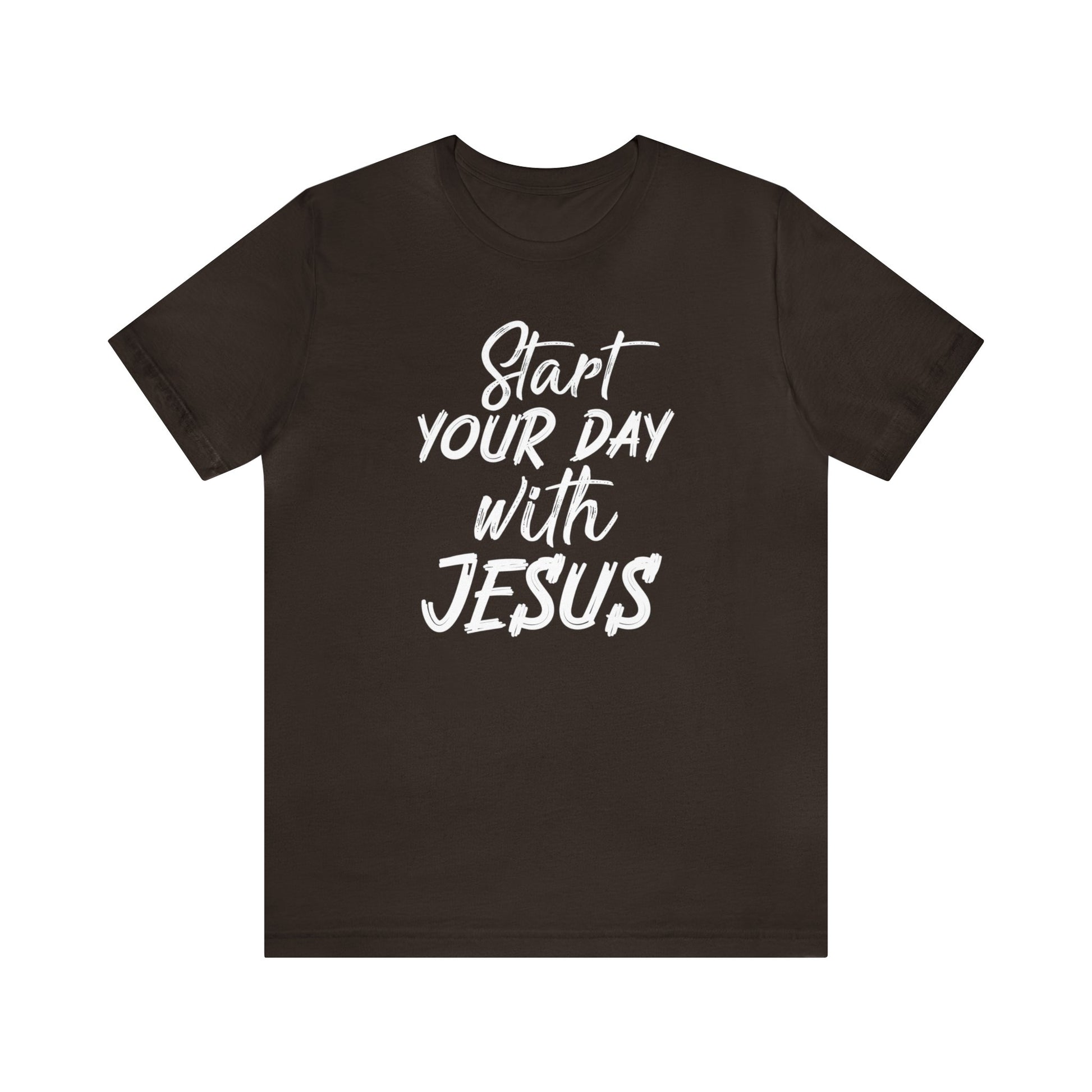 Start your day with Jesus - Unisex Tee