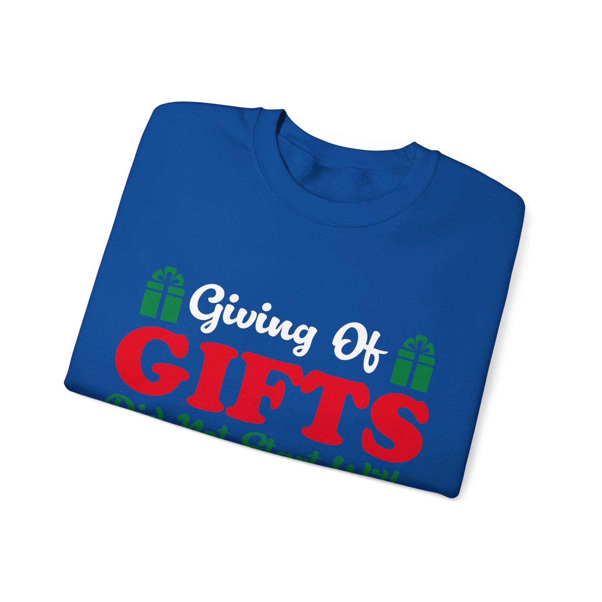 Giving Of Gifts Did Not Start With Man - Crewneck Sweatshirt