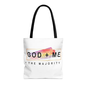 God plus me the majority - Tote Bag