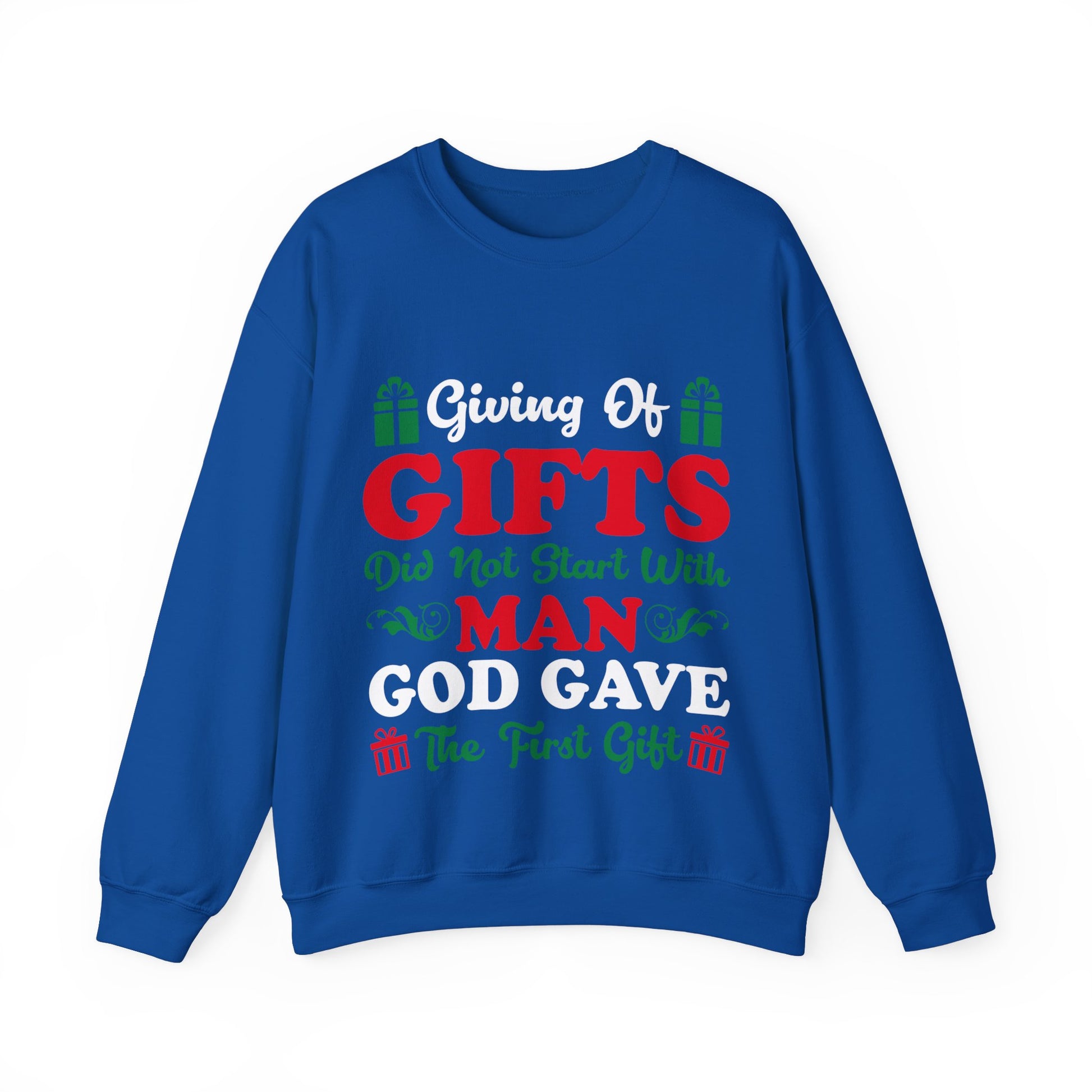 Giving Of Gifts Did Not Start With Man - Crewneck Sweatshirt