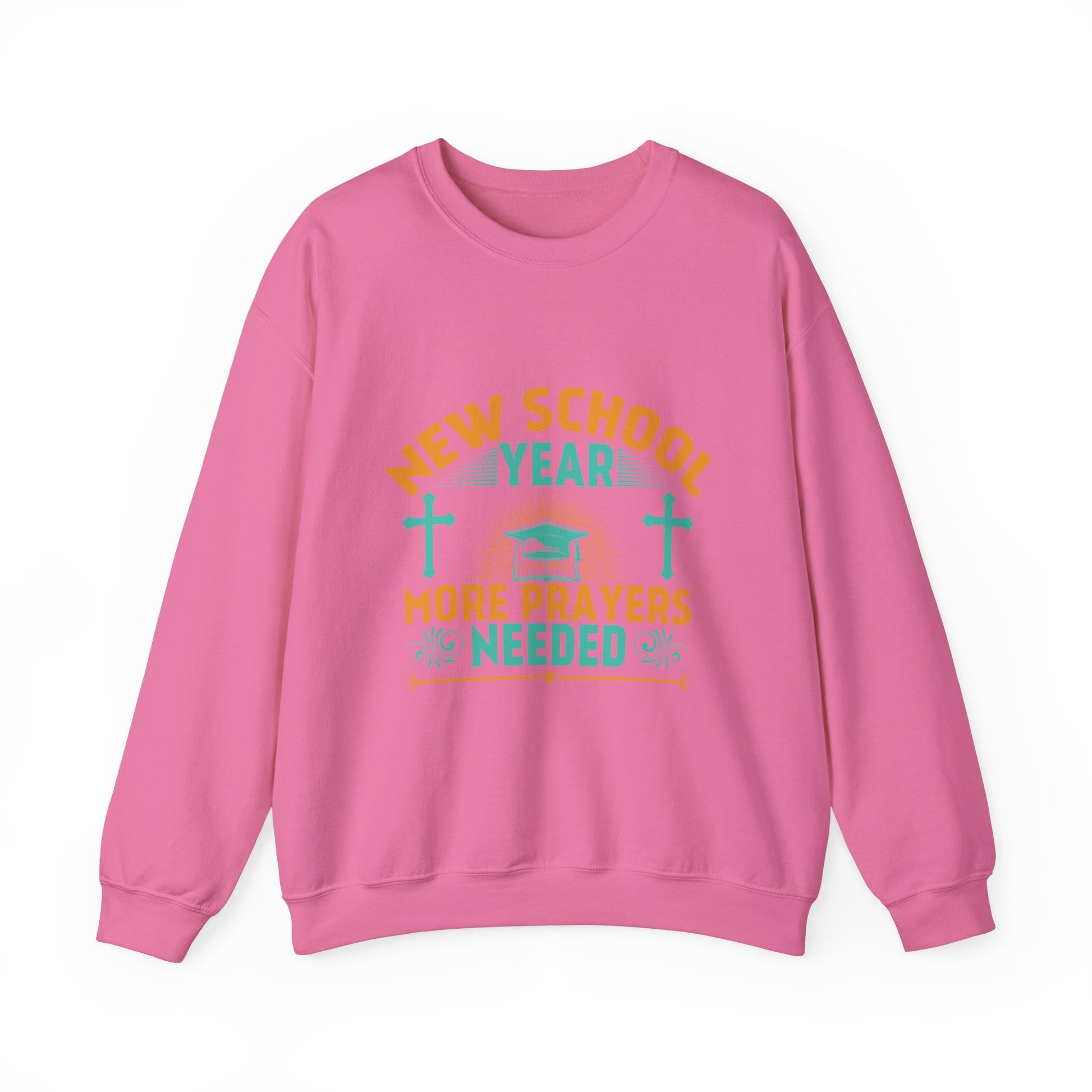 New School Year, More Prayer Needed - Unisex Heavy Blend™ Crewneck Sweatshirt