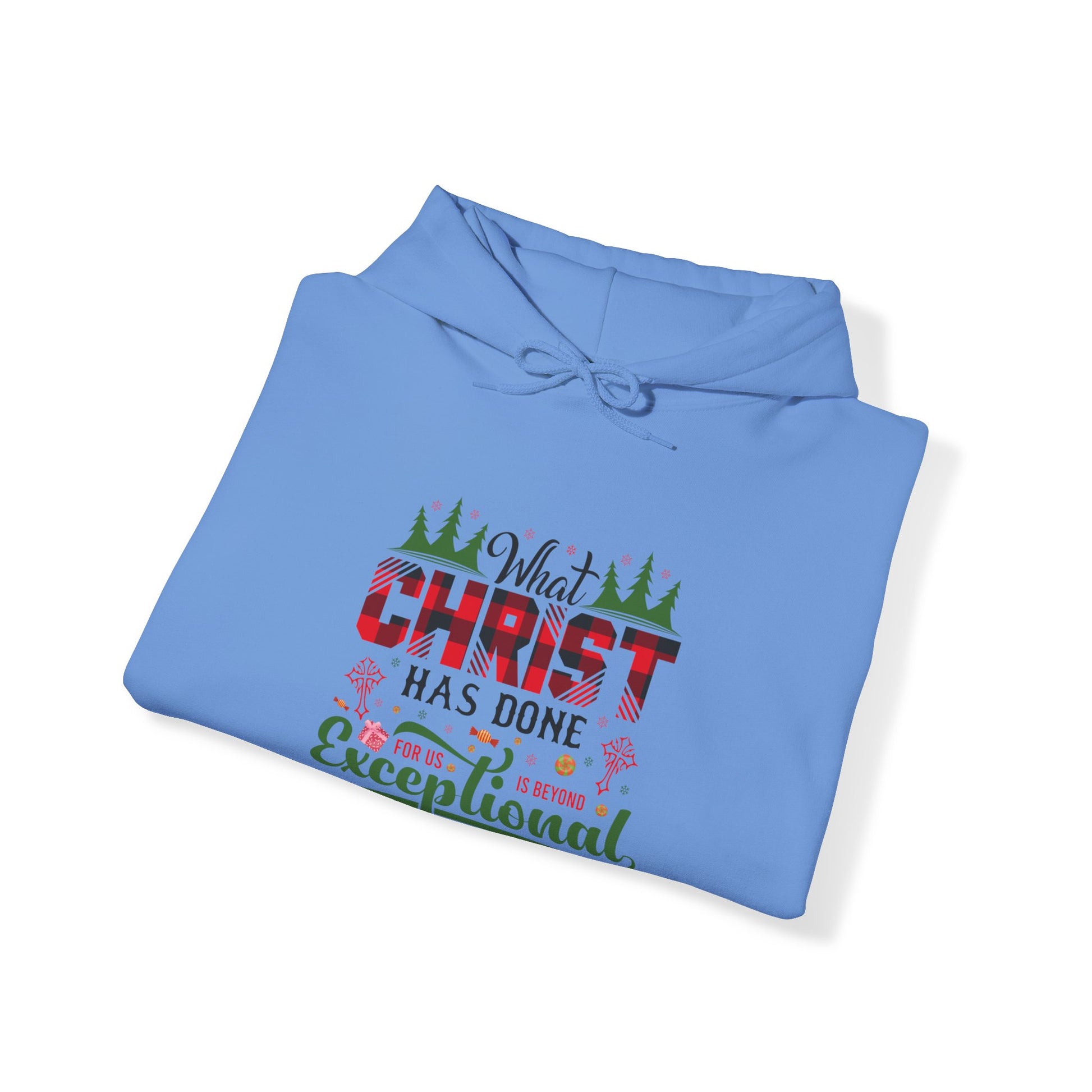 What Christ Has Done For Us Is Beyond Exceptional - Unisex Hoodie