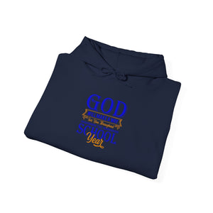 God Will Make A Way Throughout The School Year - Unisex Heavy Blend™ Hooded Sweatshirt