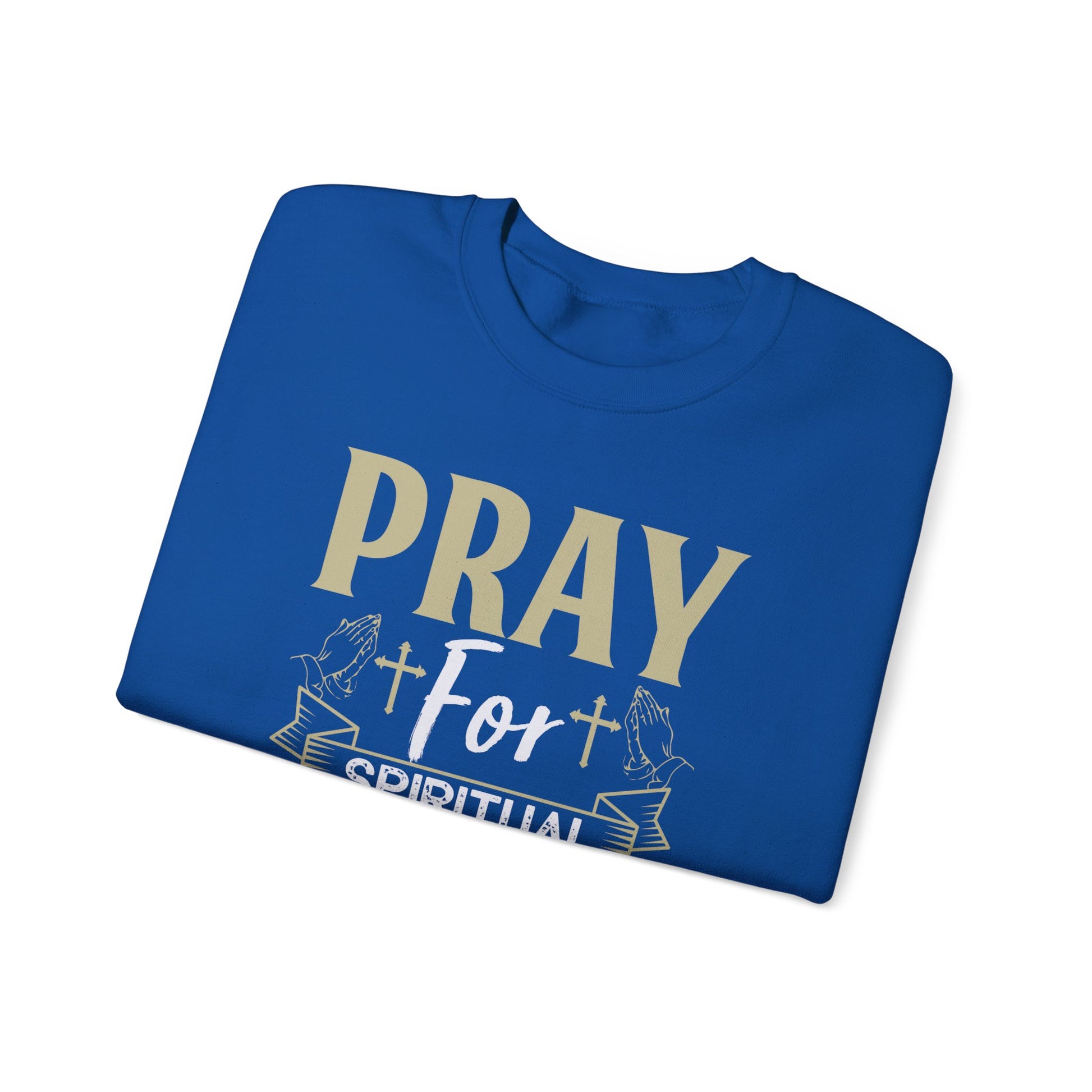 Pray For Spiritual Growth In This New Year - Crewneck Sweatshirt