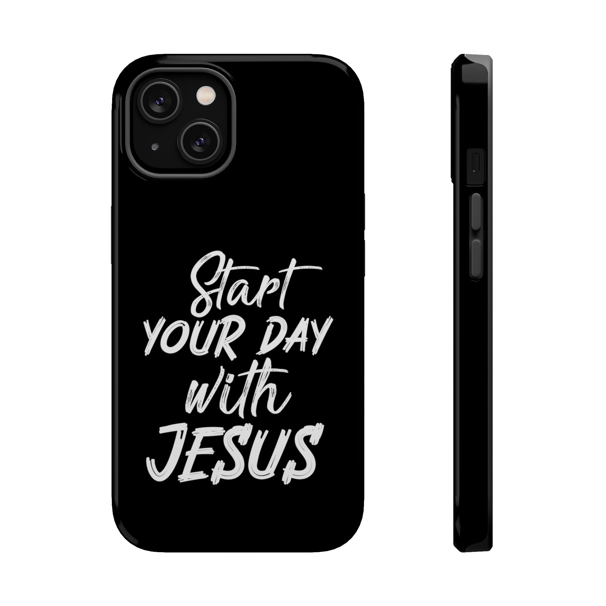 Start your day with Jesus - MagSafe Tough Case