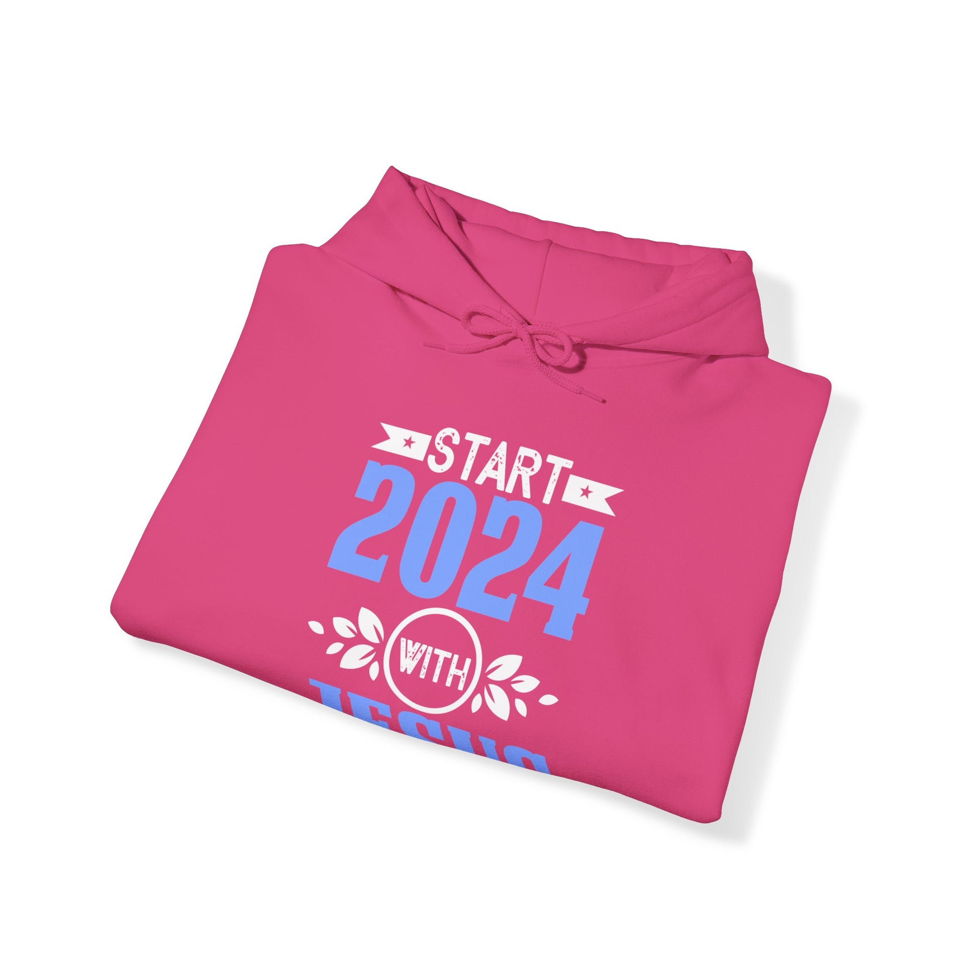 Start 2024 With Jesus - Unisex Hoodie