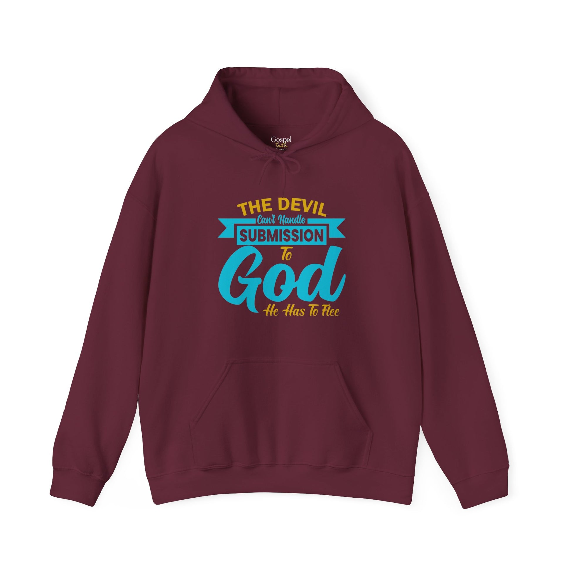 The Devil Can't Handle Submission To God - Unisex Hoodie