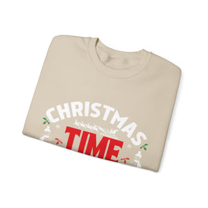 Christmas time Brings The World Together - Crewneck Sweatshirt