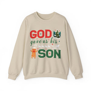 God Gave Us His Only Son - Crewneck Sweatshirt