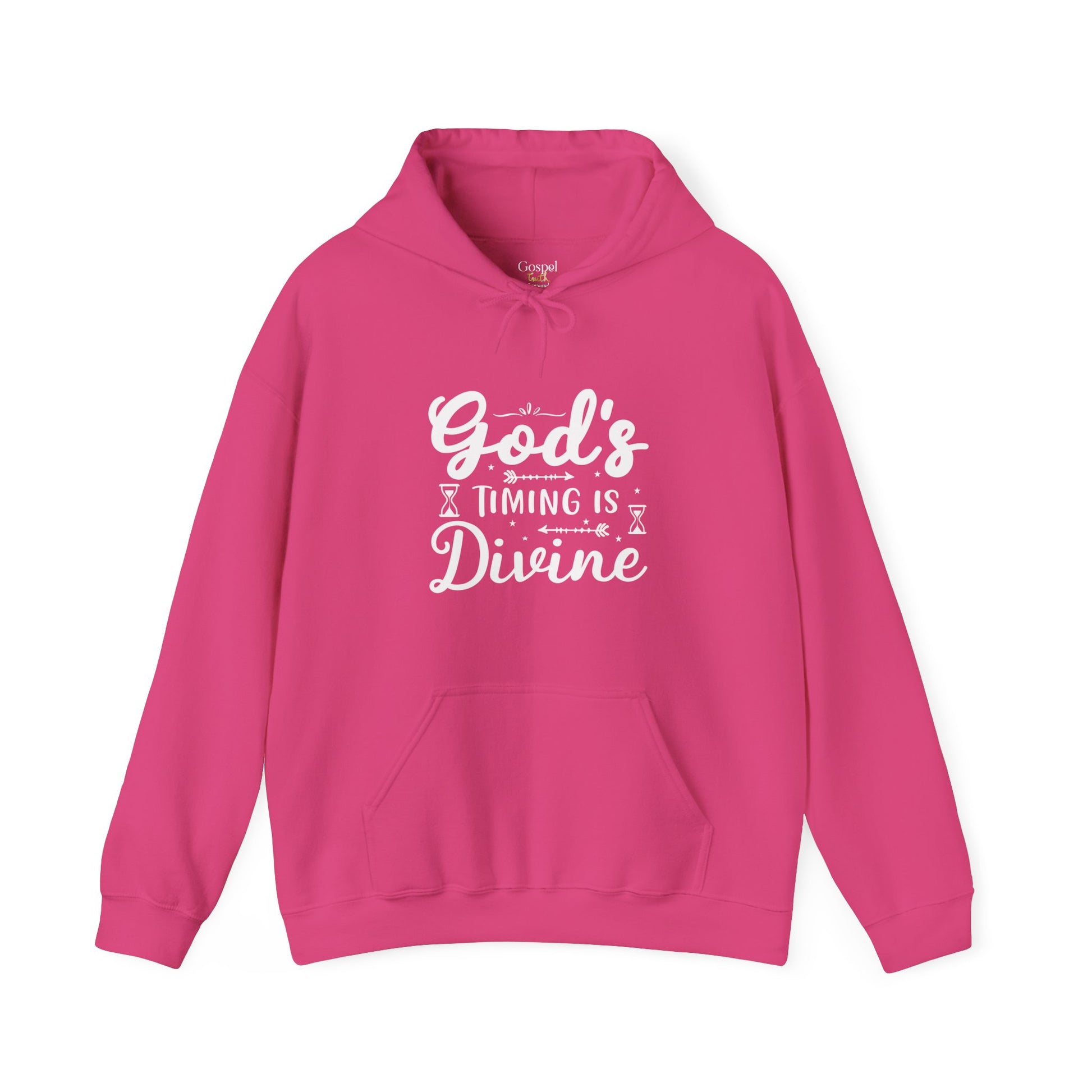 God's Timing Is Divine - Unisex Hoodie