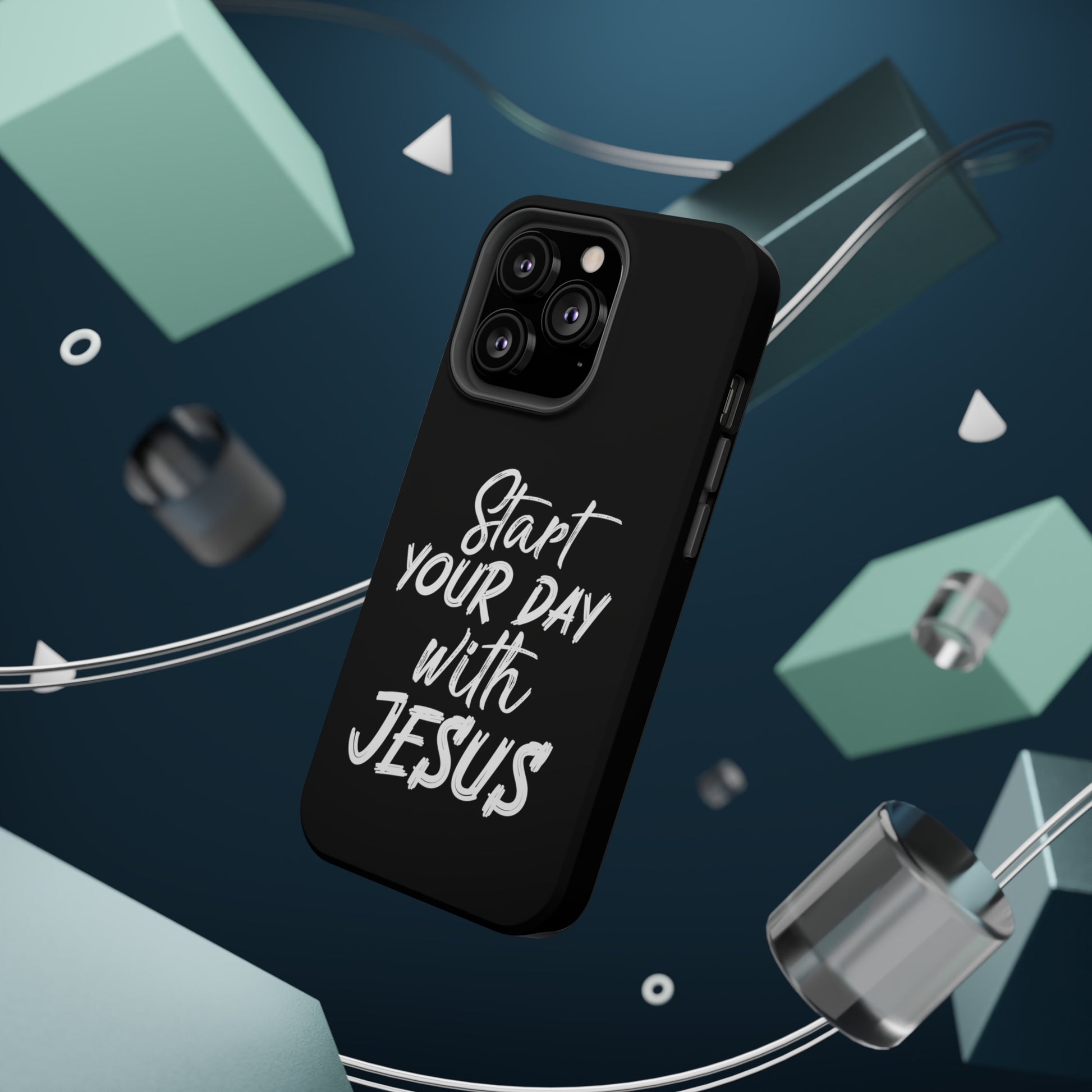 Start your day with Jesus - MagSafe Tough Case