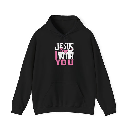 Jesus Is With You - Unisex Heavy Blend™ Hooded Sweatshirt