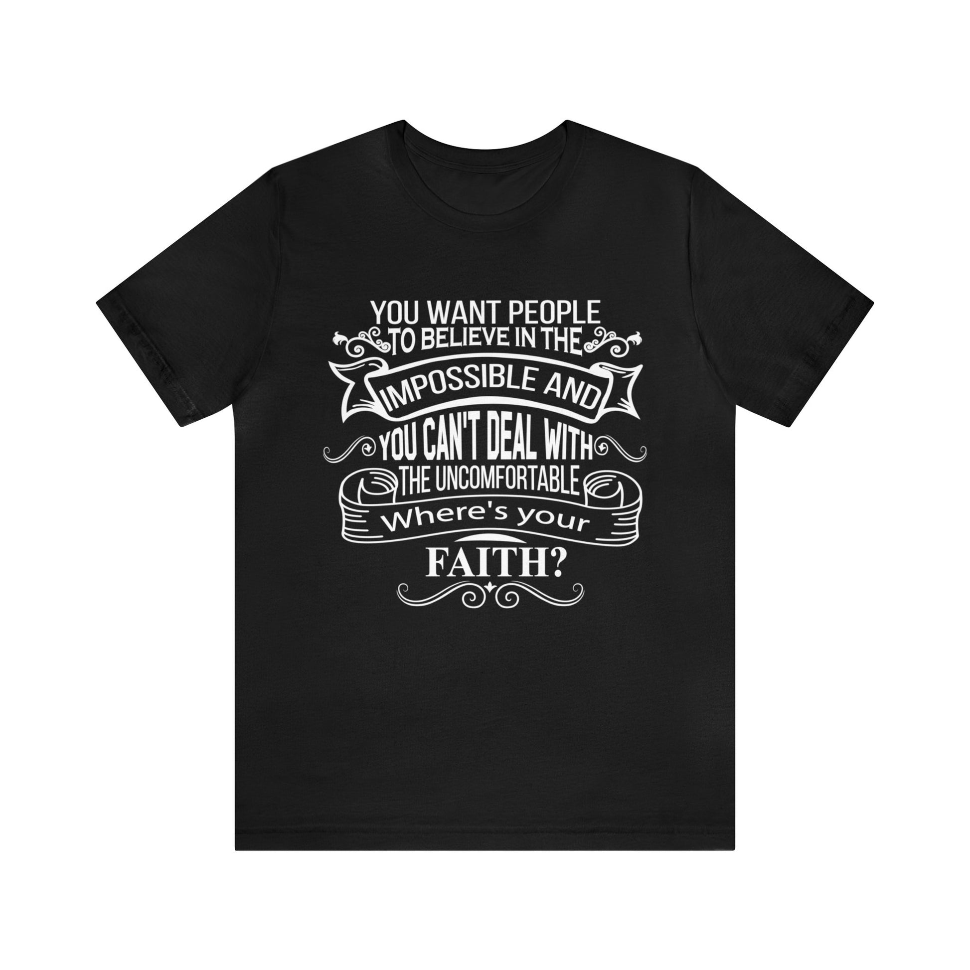 Where is your faith V3 - Unisex Tee