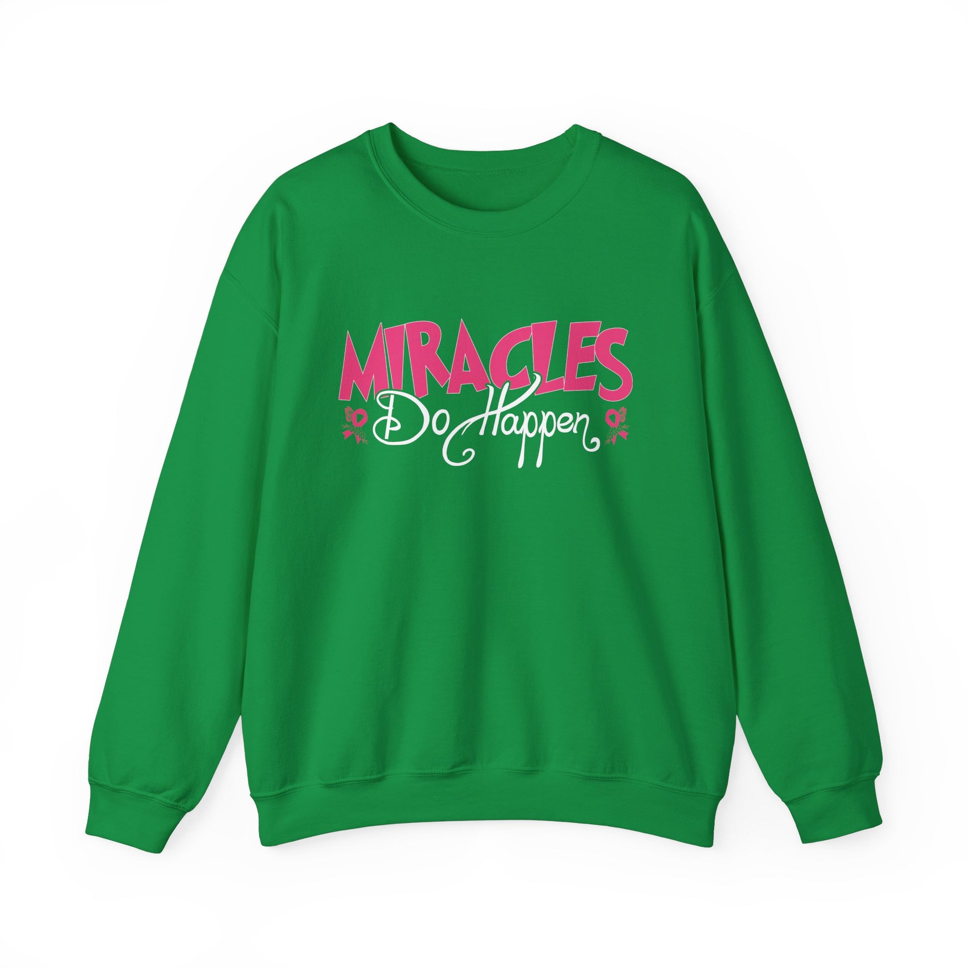 Miracles Do Happen - Unisex Heavy Blend™ Crewneck Sweatshirt