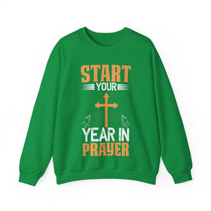 Start Your Year In Prayer - Crewneck Sweatshirt