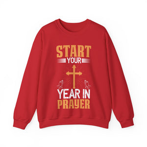 Start Your Year In Prayer - Crewneck Sweatshirt