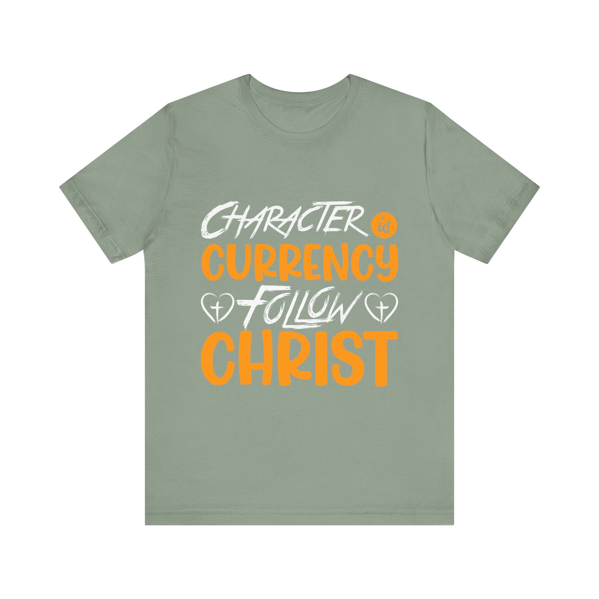 Character Currency Follow Christ - Unisex Jersey Short Sleeve Tee