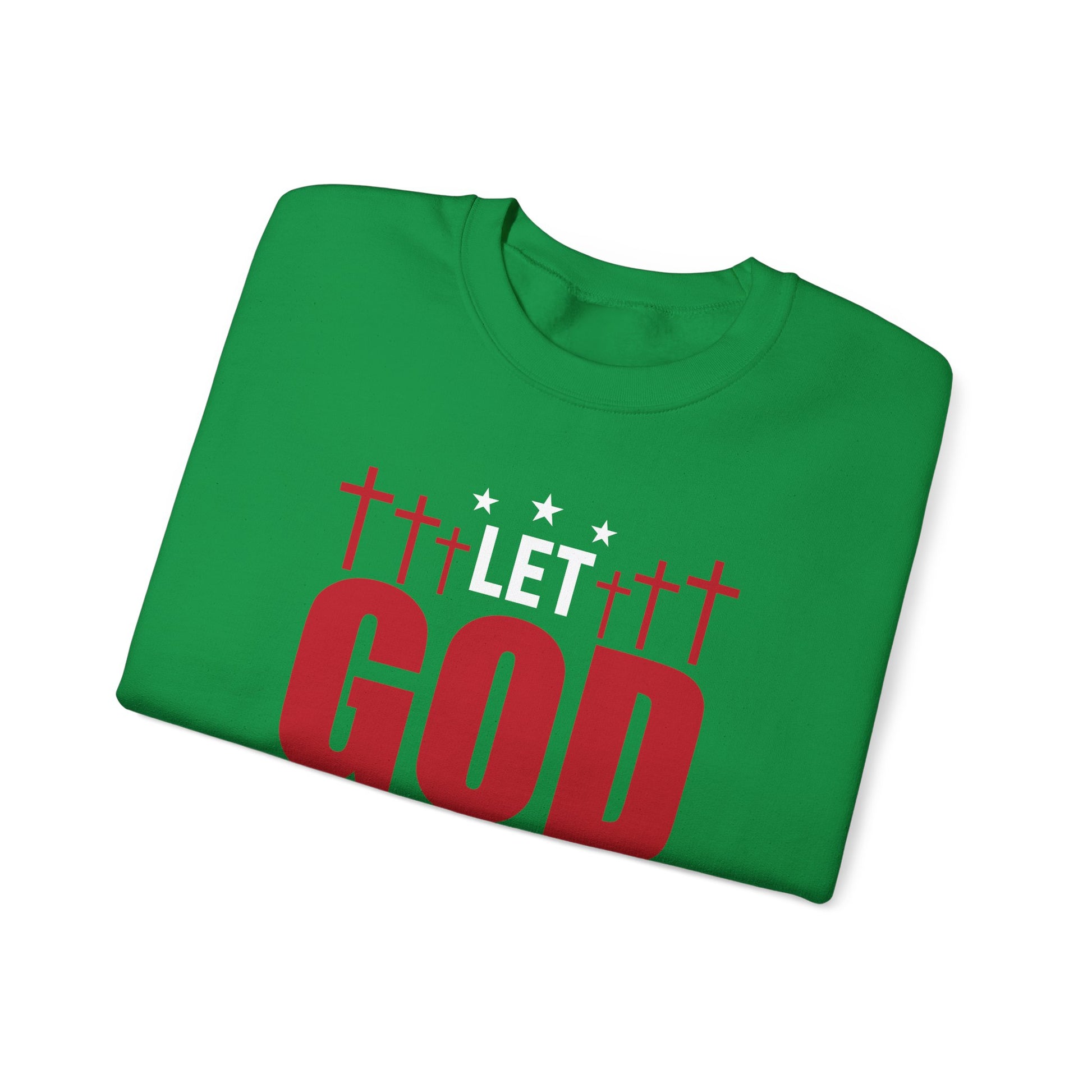 Let God Lead You As Your New Year Resolution - Crewneck Sweatshirt