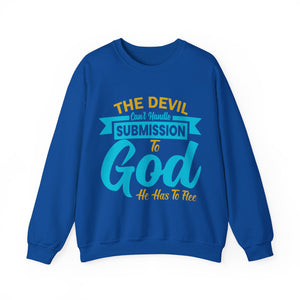 The Devil Can't Handle Submission To God - Sweatshirt