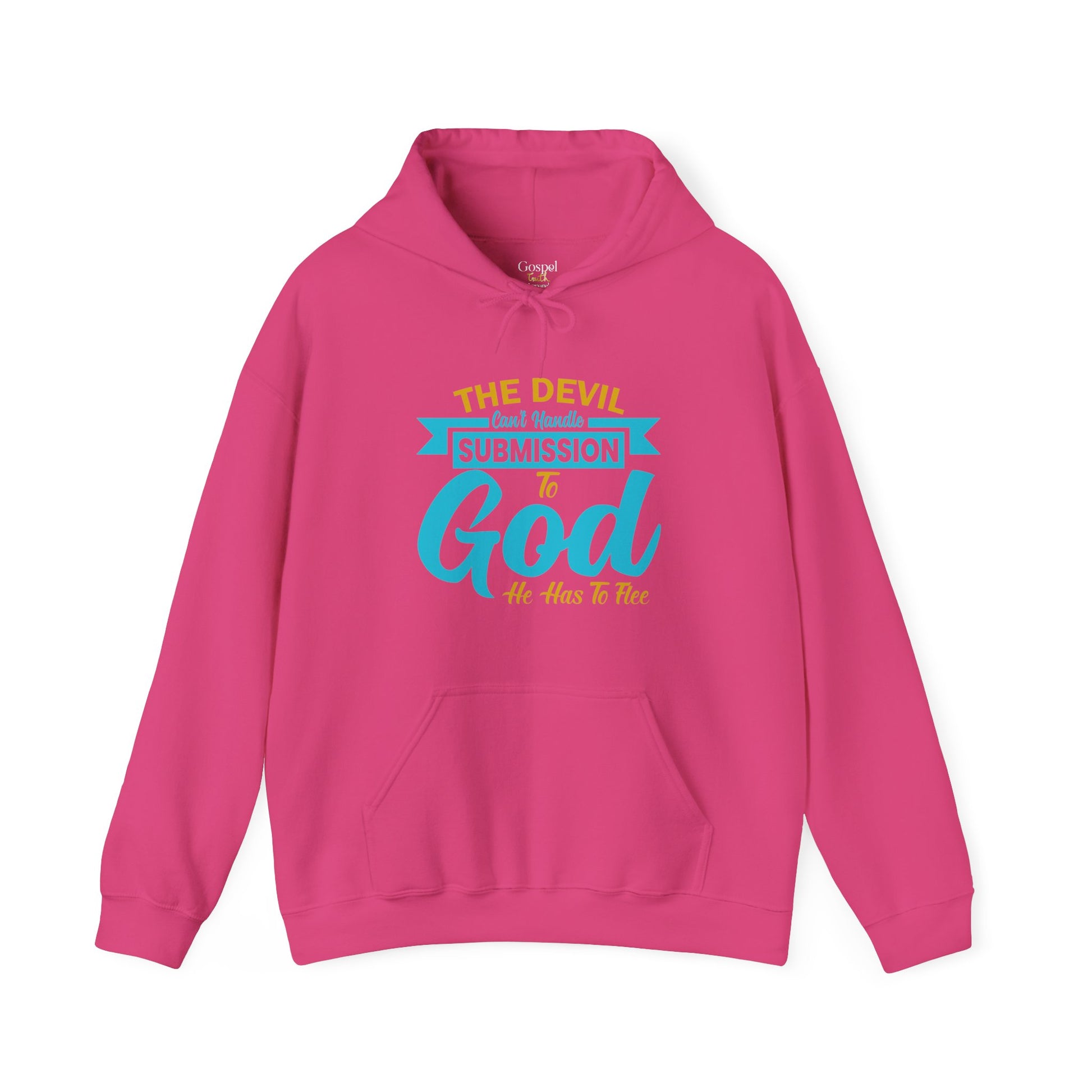 The Devil Can't Handle Submission To God - Unisex Hoodie