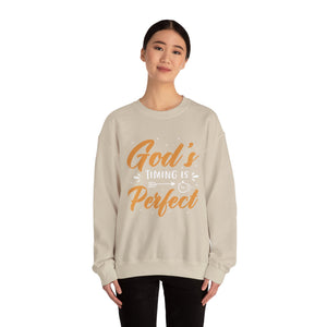 God's Timing Is Perfect - Crewneck Sweatshirt